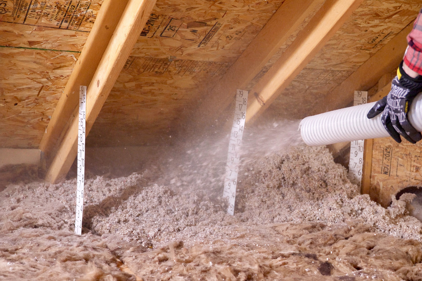 Blown-in insulation in Queensbury, NY