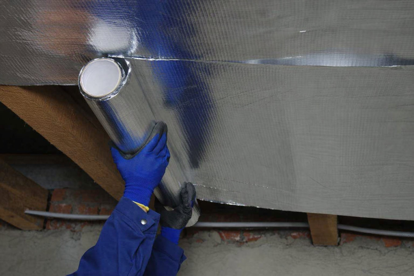 Vapor barrier installation in Queensbury, NY
